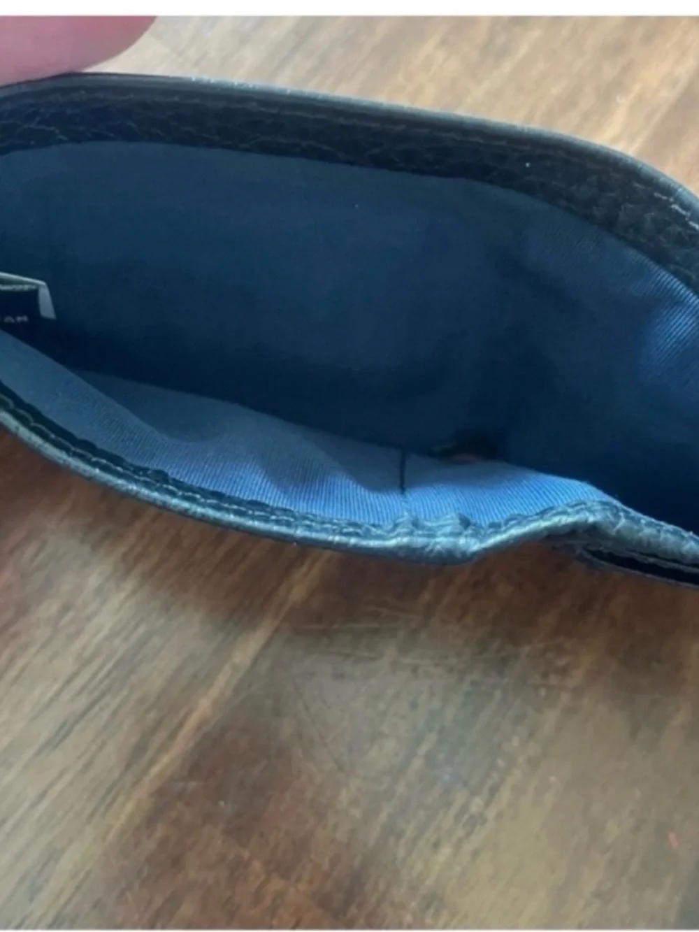 Cole Haan Black Bi-Fold Leather Wallet